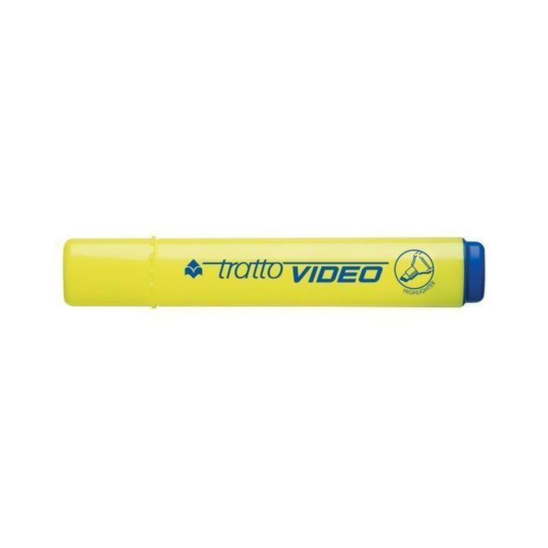 TRATTO VIDEO GIALLO 12 EAN 8000825003769 INGROSSO EVIDENZIATORI TRATTO VIDEO GIALLO 12 EAN 8000825003769 INGROSSO EVIDENZIATORI