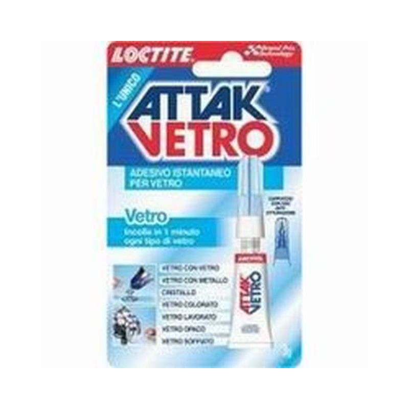 ATTAK VETRO gr.3 24 EAN 8000776140414 INGROSSO COLLA