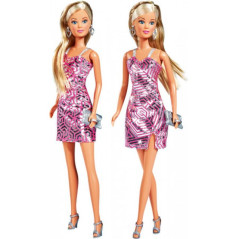 STEFFI LOVE SILVER GLOSSY - 2 ASST BAMBOLE EAN 4006592073855 INGROSSO BAMBOLE ECONOMICHE
