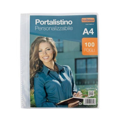 PORTA LISTINO 100 FOGLI PERSONALIZ. CARTOLERIA EAN 8033593007592 INGROSSO PORTA LISTINI
