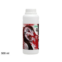 SANGUE 21X11 CM ROSSO 500ML HALLOWEEN EAN 8422259750628 INGROSSO ACCESSORI HALLOWEEN TRUCCHI