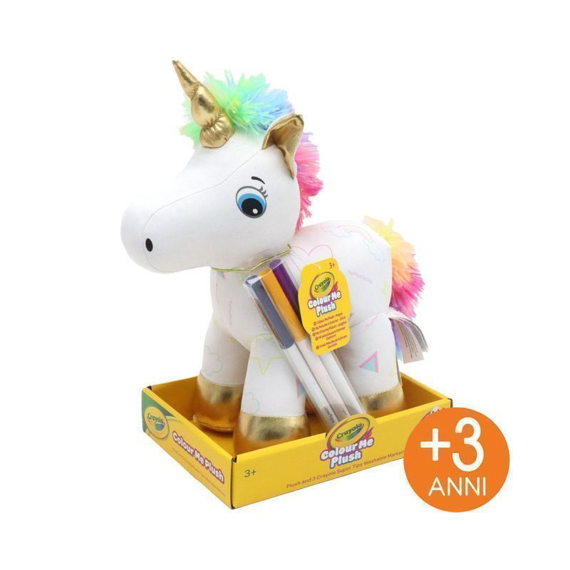 COLORA IL TUO PELUCHE UNICORNO EAN 0195511098247 INGROSSO GIOCATTOLI PER EDICOLA