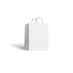 SHOPPER CARTA 27X36 BIANCO C.25 CARTOLERIA EAN 8010598602304 INGROSSO SACCHETTI E SHOPPER REGALO