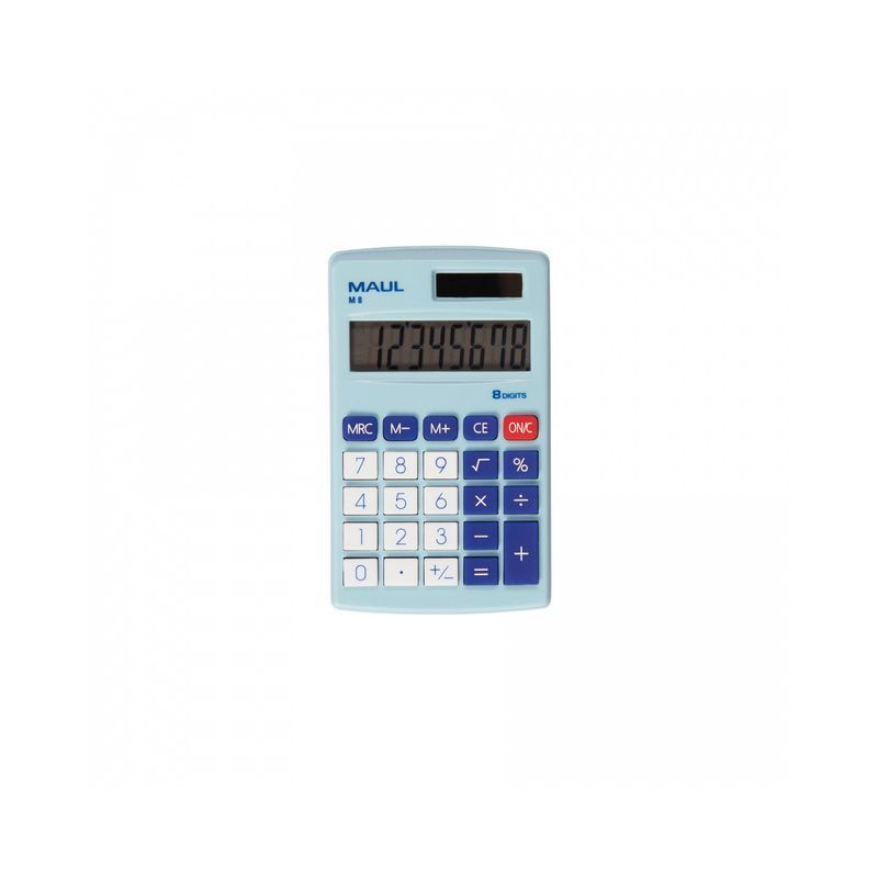 CALCOLATRICE TASCABILE M8 AZZURRA EAN 4002390085168 INGROSSO CALCOLATRICI