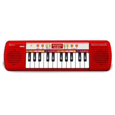 TASTIERA ELETTRONICA 24 TASTI 12 2404 EAN 0047663336374 INGROSSO PIANOLE E TASTIERE