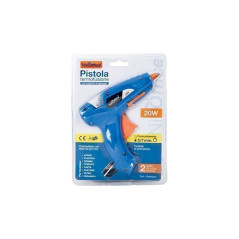 INGROSSO CASALINGHI PISTOLA TERMOFUSIONE 20W 8033593012107 INGROSSO FERRAMENTA E IDRAULICA ARNESI LAVORO E ACCESSORI