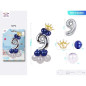SET PALLONCINI ARGENTO 9 14PC EAN 8058617685952 INGROSSO PALLONCINI COMPLEANNO