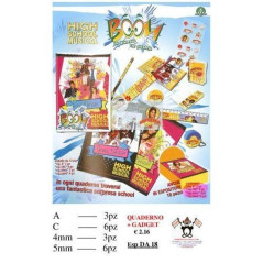 INGROSSO GIOCATTOLI HIGH SCHOOL MUSICAL QUADERNI C/GADGET 8001444117585 INGROSSO OFFERTA GIOCATTOLI OFFERTA