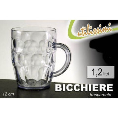 INGROSSO CASALINGHI BICCHIERE 0.7L. 14X12 ASS 8025569541599 INGROSSO ACCESSORI CUCINA BICCHIERI PER CASA
