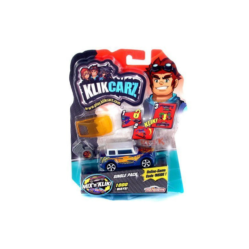 KLIKCARZ KLIKN MIX BLISTER SINGOLO +3A EAN 3467452018804 INGROSSO GIOCATTOLI