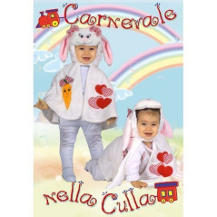 INGROSSO CARNEVALE MANTELLO CONIGLIETTA COSTUME 8008092615081 INGROSSO ARTICOLI CARNEVALE COSTUMI CARNEVALE PRIMA INFANZIA
