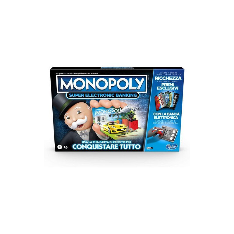MONOPOLY SUPER ELECTRONIC BANKING EAN 5010993718597 INGROSSO GIOCHI DI SOCIETA