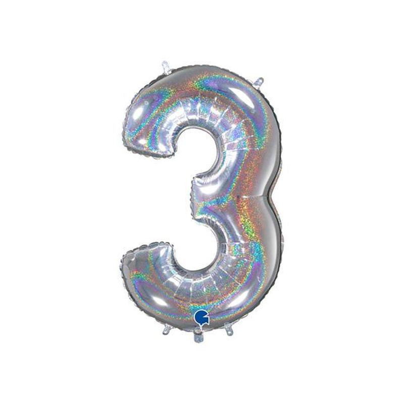 PALLONCINO MYLAR N. 3 ARGENTO MEGA 101CM EAN 8032685998350 INGROSSO PALLONCINI COMPLEANNO PALLONCINO MYLAR N. 3 ARGENTO MEGA 101CM EAN 8032685998350 INGROSSO PALLONCINI COMPLEANNO