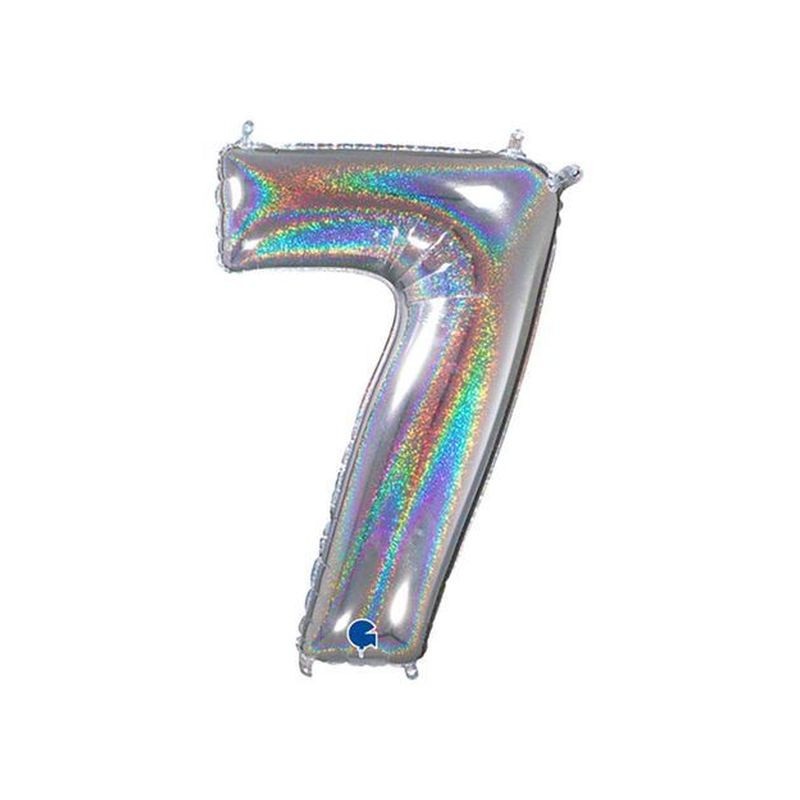 PALLONCINO MYLAR N. 7 ARGENTO MEGA 101CM EAN 8032685998398 INGROSSO PALLONCINI COMPLEANNO PALLONCINO MYLAR N. 7 ARGENTO MEGA 101CM EAN 8032685998398 INGROSSO PALLONCINI COMPLEANNO