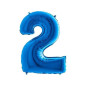 PALLONCINO MYLAR N. 2 BLU MEGA 101CM EAN 8032685998640 INGROSSO PALLONCINI COMPLEANNO PALLONCINO MYLAR N. 2 BLU MEGA 101CM EAN 8032685998640 INGROSSO PALLONCINI COMPLEANNO
