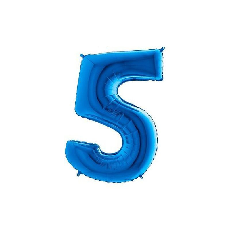 PALLONCINO MYLAR N. 5 BLU MEGA 101CM EAN 8032685998671 INGROSSO PALLONCINI COMPLEANNO PALLONCINO MYLAR N. 5 BLU MEGA 101CM EAN 8032685998671 INGROSSO PALLONCINI COMPLEANNO