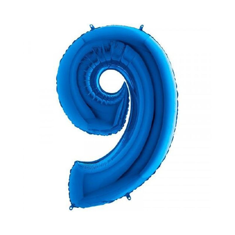 PALLONCINO MYLAR N. 9 BLU MEGA 101CM EAN 8032685998718 INGROSSO PALLONCINI COMPLEANNO PALLONCINO MYLAR N. 9 BLU MEGA 101CM EAN 8032685998718 INGROSSO PALLONCINI COMPLEANNO