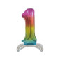 PALLONCINO MYLAR N. 1 STANDING RAINBOW EAN 8032685995830 INGROSSO PALLONCINI COMPLEANNO PALLONCINO MYLAR N. 1 STANDING RAINBOW EAN 8032685995830 INGROSSO PALLONCINI COMPLEANNO