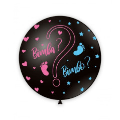INGROSSO PALLONCINI PALLONCINO NERO 15 ST ROSA/CEL. 83CM GLOBO BIMBO O BIMBA 8032686008713 INGROSSO ARTICOLI PER FESTE