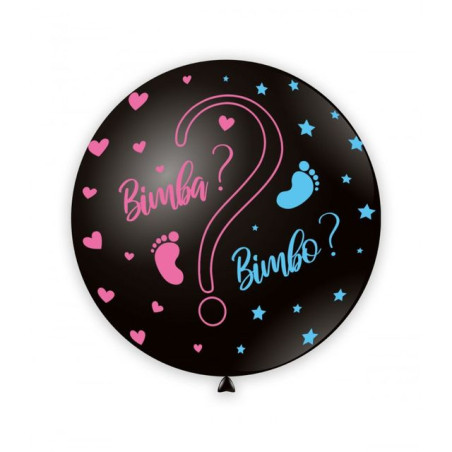 INGROSSO PALLONCINI PALLONCINO NERO 15 ST ROSA/CEL. 83CM GLOBO BIMBO O BIMBA 8032686008713 INGROSSO ARTICOLI PER FESTE