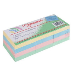 INGROSSO MY MEMO 38X51 ASS. COLOR PASTELLO CF.12 8033593065431 INGROSSO ARTICOLI DI CANCELLERIA ETICHETTE LABEL POSTIT