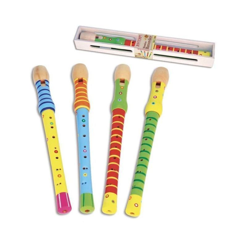 FLAUTO DOLCE IN LEGNO COLORATO 31 3010 EAN 0047663356433 INGROSSO STRUMENTI A FIATO