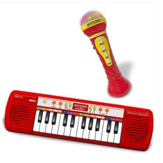 INGROSSO GIOCATTOLI TASTIERA 24 T. C/MICROF. KARAOKE 60 2120 0047663319346 INGROSSO GIOCHI STRUMENTI MUSICA