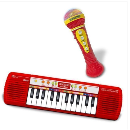 TASTIERA 24 T. C/MICROF. KARAOKE 60 2120 EAN 0047663319346 INGROSSO PIANOLE E TASTIERE
