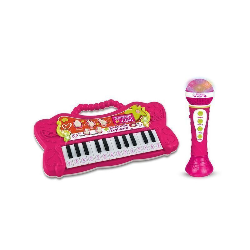 TASTIERA 24 T. C/MICROF. KARAOKE 60 2172 EAN 0047663319353 INGROSSO PIANOLE E TASTIERE