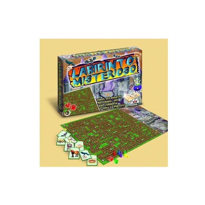 LABIRINTO MISTERIOSO C/DADI E SEGNAPOSTI EAN 8000888001085 INGROSSO GIOCHI DI SOCIETA LABIRINTO MISTERIOSO C/DADI E SEGNAPOSTI EAN 8000888001085 INGROSSO GIOCHI DI SOCIETA