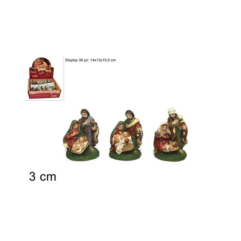 NATIVITA' MINI 3CM 3 ASS C.3 EAN 8033113349010 INGROSSO PERSONAGGI PER IL PRESEPE E ANIMALI NATIVITA' MINI 3CM 3 ASS C.3 EAN 8033113349010 INGROSSO PERSONAGGI PER IL PRESEPE E ANIMALI