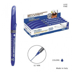 INGROSSO CARTOLERIA TRATTO MARKER PEN OHP PUNTA FINE BLU 8000825806803 INGROSSO PENNE REFIL MARCATORI EVIDENZIATORI