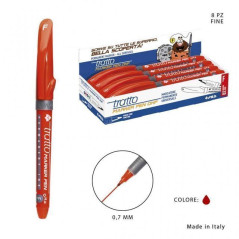 INGROSSO CARTOLERIA TRATTO MARKER PEN OHP PUNTA FINE ROSSO 8000825806834 INGROSSO PENNE REFIL MARCATORI EVIDENZIATORI