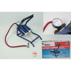 INGROSSO POMPA A PEDALE C/MANOMETRO 8027501043420 INGROSSO ARTICOLI ESTIVI GONFIATORI CANOTTI
