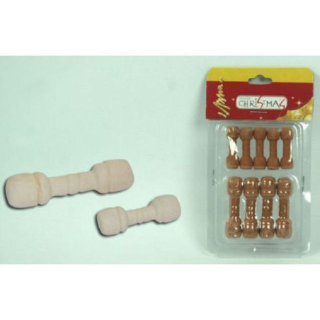 INGROSSO ARTICOLI NATALIZI COLONNINA RINGHIERA PZ.9 TERRACOTTA 8033113040801 INGROSSO PRESEPE E ACCESSORI