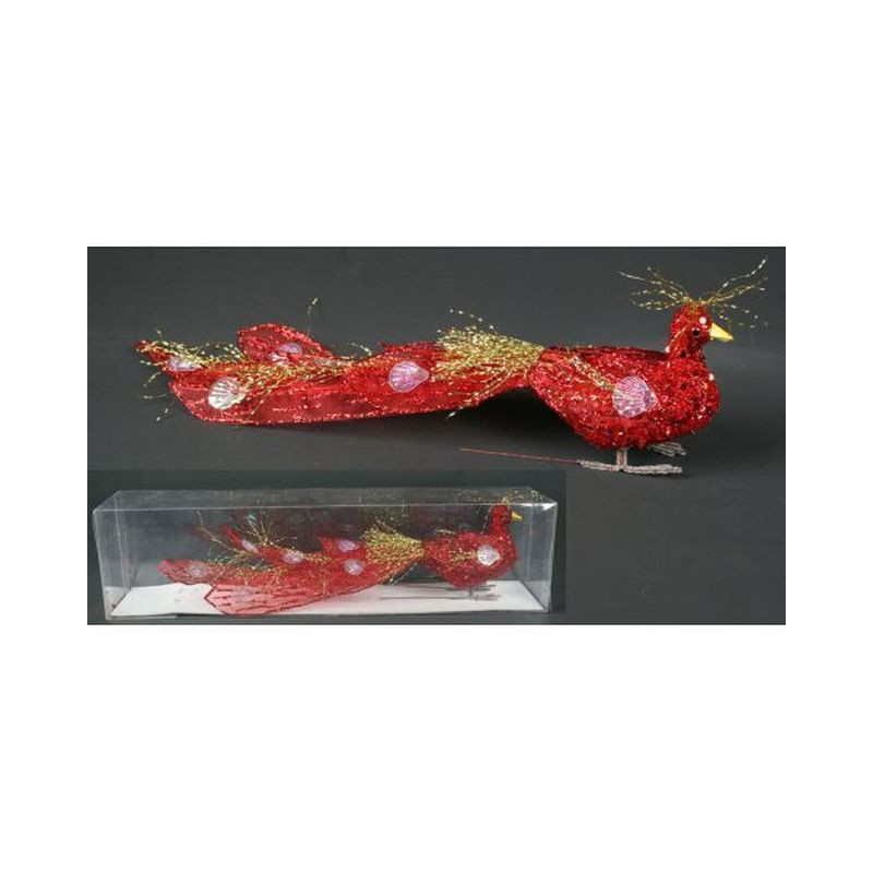 PAVONE ROSSO EAN 8033113089572 INGROSSO OGGETTISTICA NATALIZIA PAVONE ROSSO EAN 8033113089572 INGROSSO OGGETTISTICA NATALIZIA