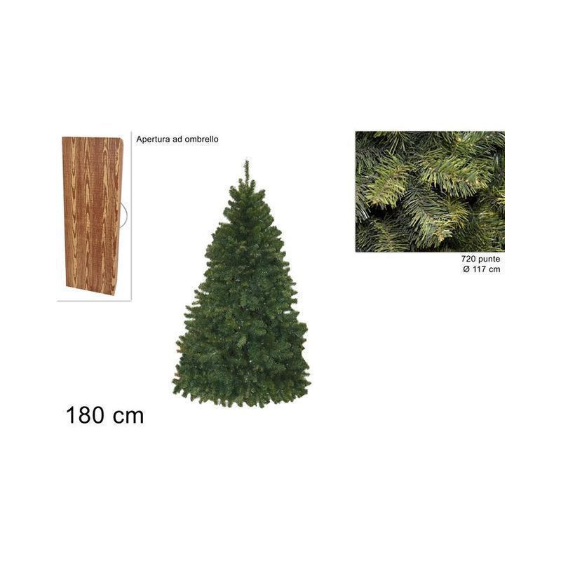 PINO TEXANO 180CM EAN 8033113002731 INGROSSO ALBERI DI NATALE
