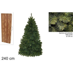 INGROSSO ARTICOLI NATALIZI PINO TEXANO 240CM A OMBRELLO 8033113002755 INGROSSO ARTICOLI NATALE ALBERI DI NATALE