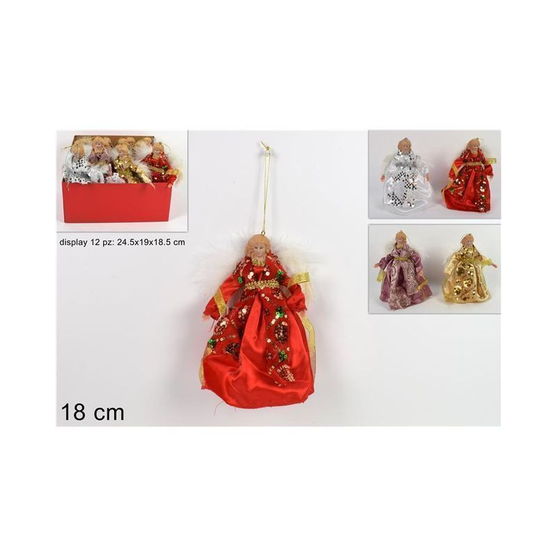 APPENDINO ANGELO 18CM 4 COL. EAN 8053482053783 INGROSSO APPENDINI NATALIZI APPENDINO ANGELO 18CM 4 COL. EAN 8053482053783 INGROSSO APPENDINI NATALIZI