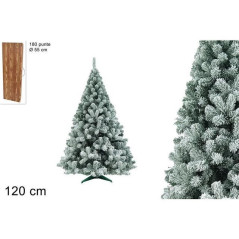 INGROSSO ARTICOLI NATALIZI ALBERO DI NATALE SNOW ECO 120 CM 180 PUN 8053482057781 INGROSSO ARTICOLI NATALE