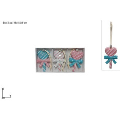 INGROSSO ARTICOLI NATALIZI APPENDINI LECCA LECCA CUORE RES GL 3PZ 8053482189314 INGROSSO ADDOBBI ALBERO NATALE
