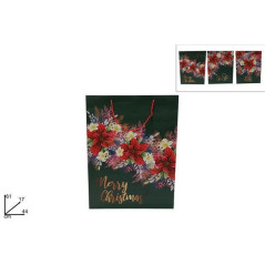 INGROSSO ARTICOLI NATALIZI BUSTA REGALO STELLA DI NATALE 61X44X17 C 8053482201467 INGROSSO ARTICOLI NATALIZI PER CONFEZIONI