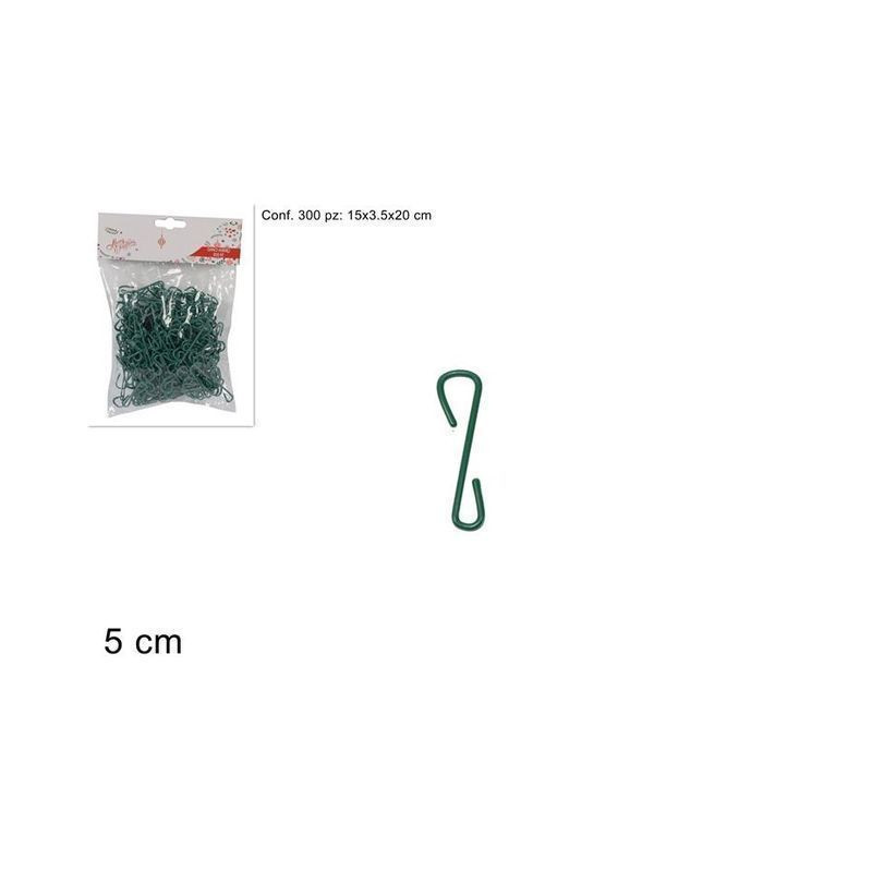 GANCI PER ALBERO PZ.300 DA 5CM EAN 8033113206795 INGROSSO PALLINE DI NATALE E PUNTALI GANCI PER ALBERO PZ.300 DA 5CM EAN 8033113206795 INGROSSO PALLINE DI NATALE E PUNTALI