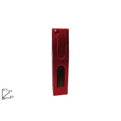INGROSSO ARTICOLI NATALIZI BOX PORTABOTTIGLIA ROSSO R580-BOX/RED 8053482211398 INGROSSO ARTICOLI NATALIZI PER CONFEZIONI