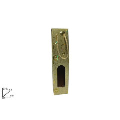 INGROSSO ARTICOLI NATALIZI BOX PORTABOTTIGLIA ORO R580-BOX/GOLD 8053482211404 INGROSSO ARTICOLI NATALIZI PER CONFEZIONI