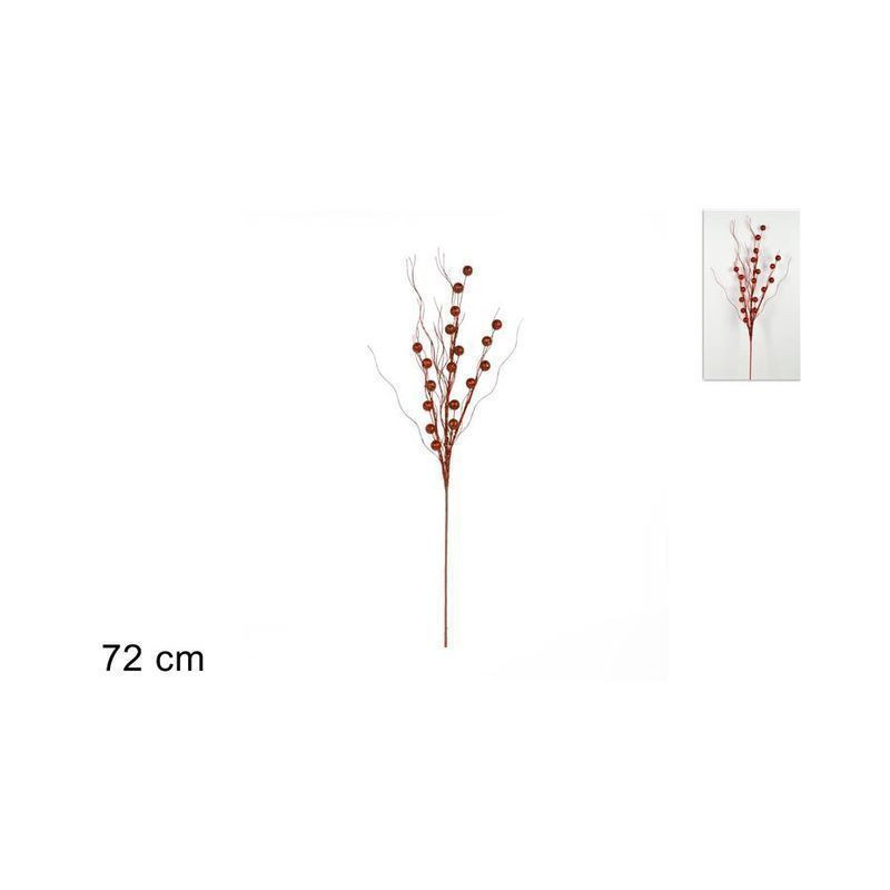 STELO 3RAMI PALLINE ROSSO EAN 8033113643156 INGROSSO FIORI FINTI NATALIZI STELO 3RAMI PALLINE ROSSO EAN 8033113643156 INGROSSO FIORI FINTI NATALIZI