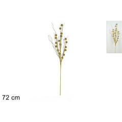 INGROSSO ARTICOLI NATALIZI STELO 3RAMI PALLINE ORO MQX7097GOLD 8033113643163 INGROSSO DECORAZIONI NATALIZIE