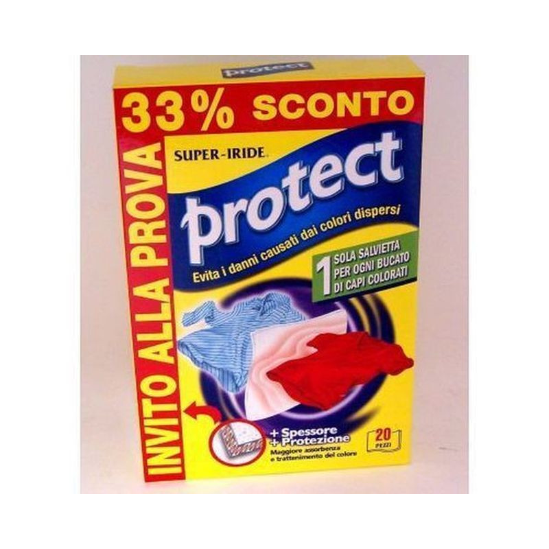 SUPER-IRIDE PROTECT 20 FOGLI EAN 8411660398048 INGROSSO ACCESSORI PULIZIA SUPER-IRIDE PROTECT 20 FOGLI EAN 8411660398048 INGROSSO ACCESSORI PULIZIA