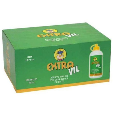 INGROSSO CARTOLERIA COLLA EXTRAVIL gr.250 6921583190169 INGROSSO COLLA NASTRI SPAGHI COLLA