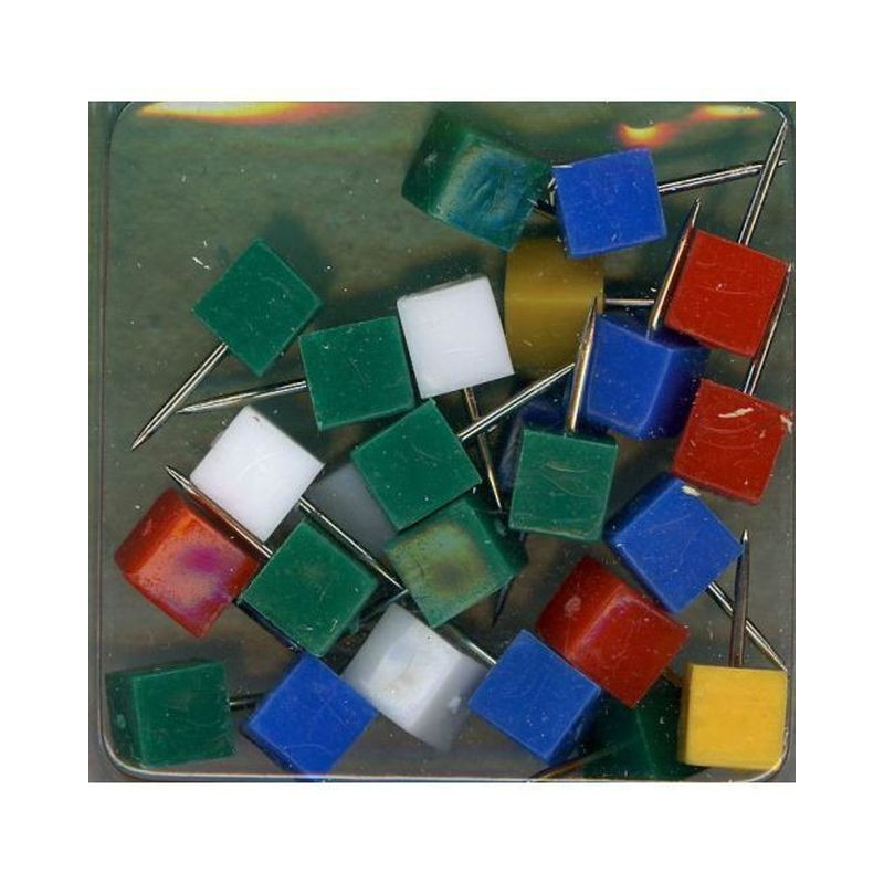 BL.25 CHIODINI QUADRI COLORATI EAN 8015550021049 INGROSSO VITI E CHIODI BL.25 CHIODINI QUADRI COLORATI EAN 8015550021049 INGROSSO VITI E CHIODI